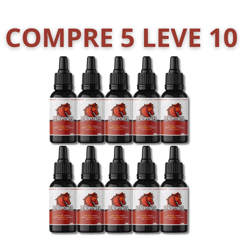 Feno Power 30ml - Desempenho Masculino Elevado e Natural + Frete Grátis