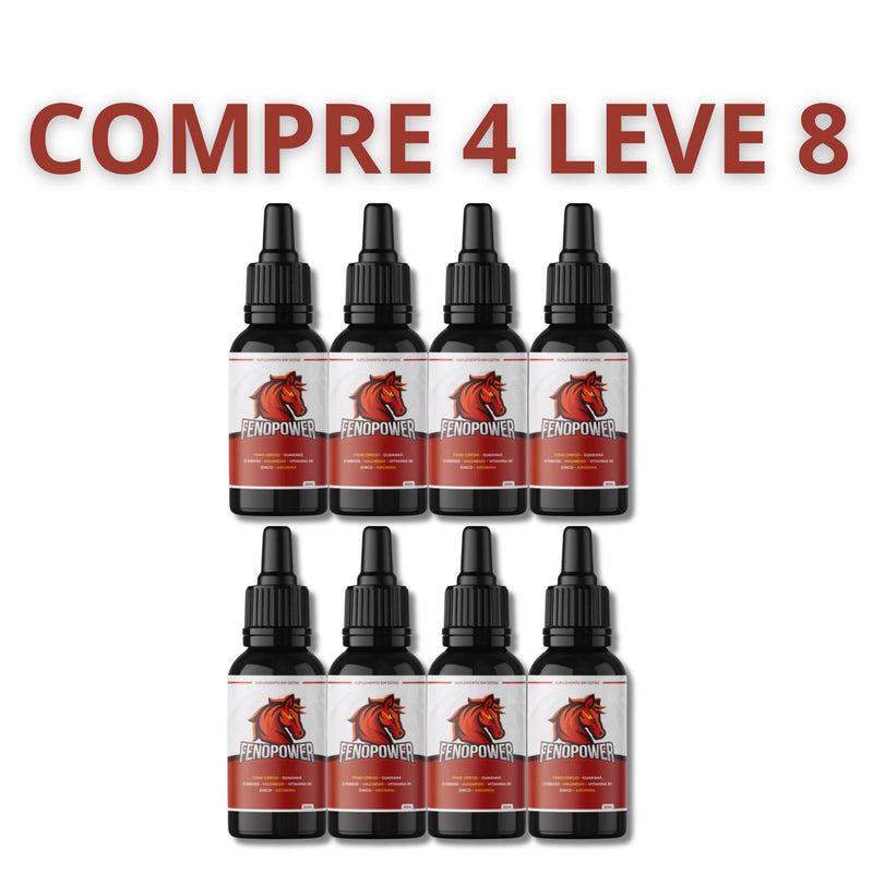 Feno Power 30ml - Desempenho Masculino Elevado e Natural + Frete Grátis